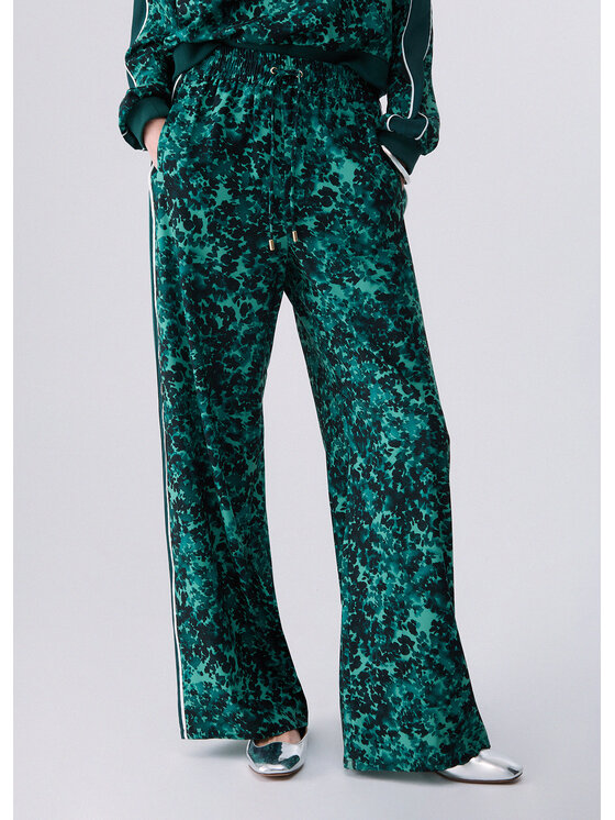 Liu Jo Liu Jo Pantaloni di tessuto TF6114TS202L9188 Verde Regular Fit