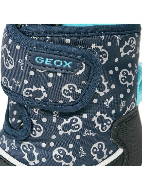 Geox Geox Schneeschuhe B Flanfil Girl B Abx B263WG 0BCMN CF4N4 M Dunkelblau