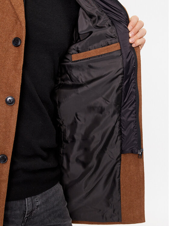 Jack & Jones Jack & Jones Cappotto di transizione 12236160 Marrone Regular Fit