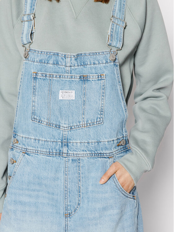 Salopette Vintage 52333-0030 Blu Regular Fit