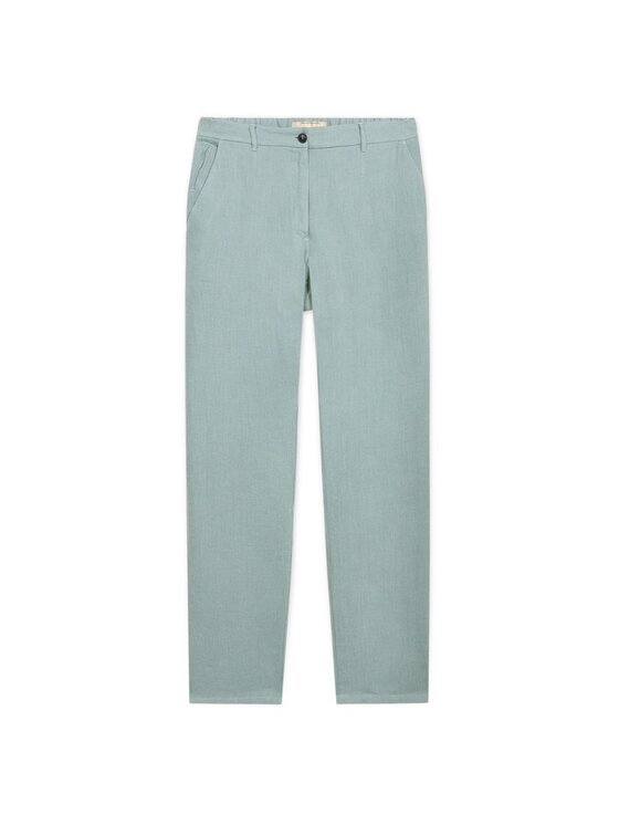 Trussardi Trussardi Spodnie materiałowe P719M000113N024 Turkusowy Regular Fit