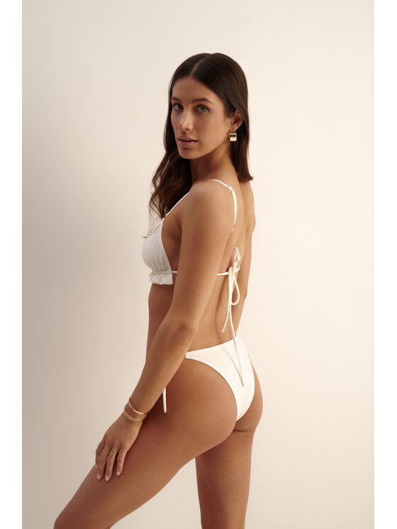 Hottie Hot Hottie Hot Bikini pezzo sopra JAMILA Bianco