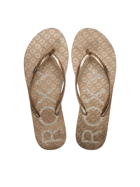 Flip flop Roxy Femei, Mărimea: 41, Auriu, ARJL100873