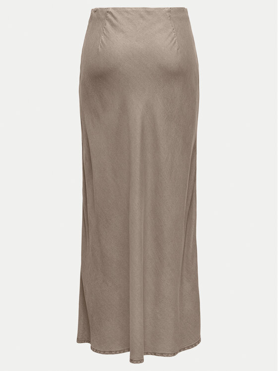 ONLY ONLY Maxi suknja Chigo 15338282 Bež Regular Fit