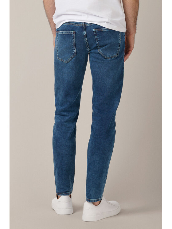 Lancerto Lancerto Spodnie materiałowe Guido SP113225000013 Niebieski Slim Fit