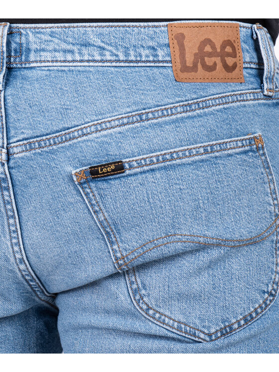 Lee Lee Jeansy 112363711 Niebieski Regular Fit
