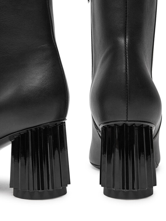 AGL AGL Čizme Dorica M Bootie D271500PCKB1411013 Crna