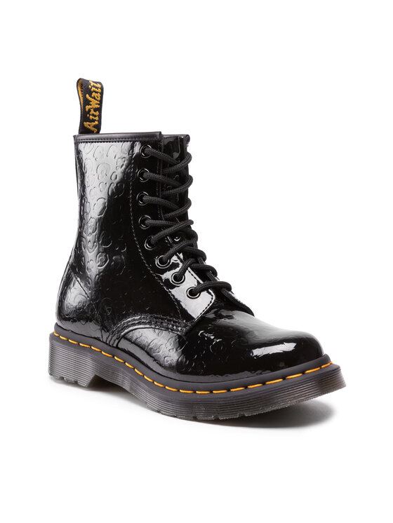 dr martens 1460 w vegan chrome boots