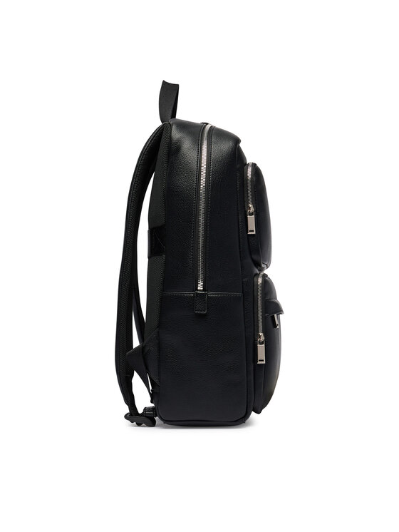 Calvin Klein Calvin Klein Batoh Raised Double Pocket Backpack LV04D3493G Černá