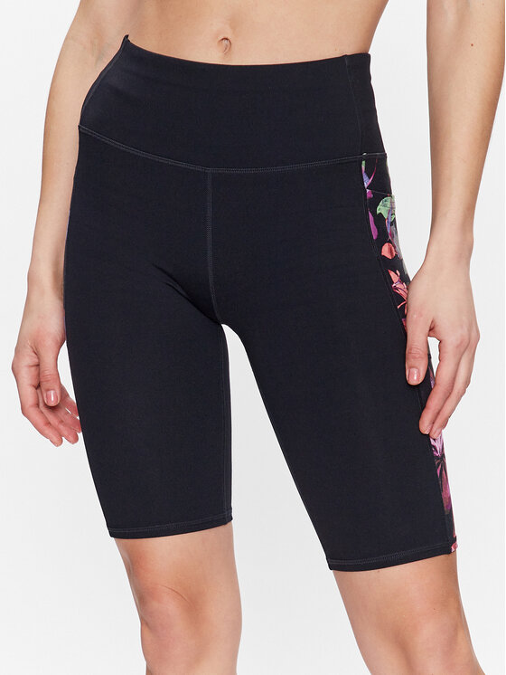 Skechers Skechers Biciklističke hlače Go Flex WSH87 Crna Slim Fit