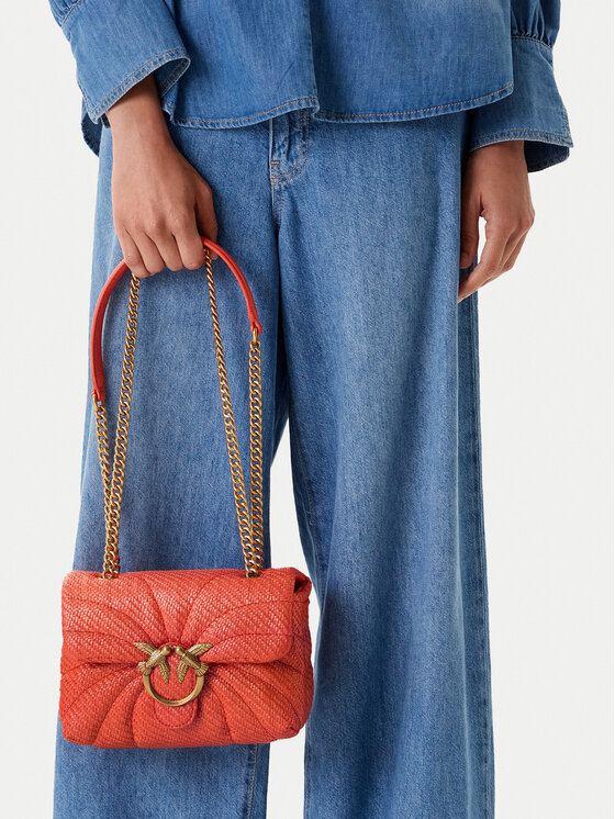 PINKO PINKO Käekott Love Puff Mini PE 25 PLTT 100039 A2C8 Oranž