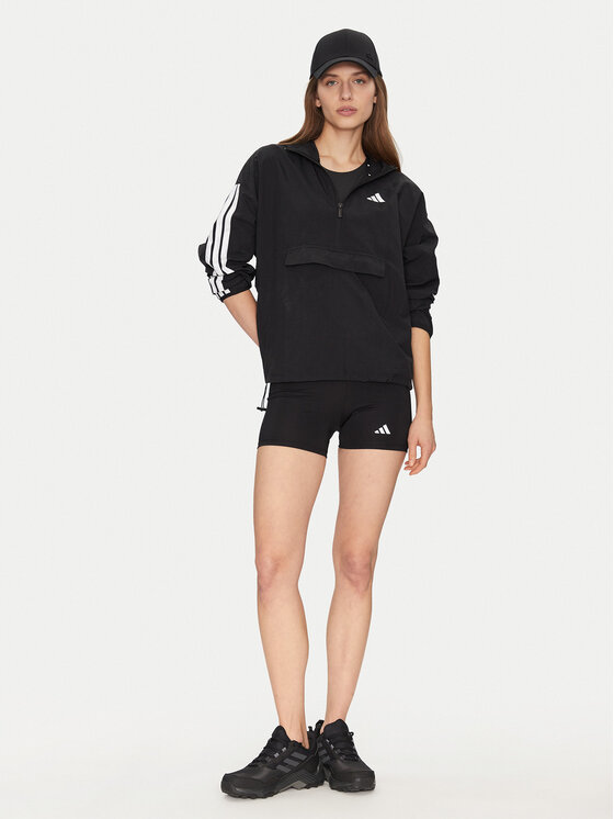 adidas adidas Széldzseki Essentials 3-Stripes JE1312 Fekete Regular Fit