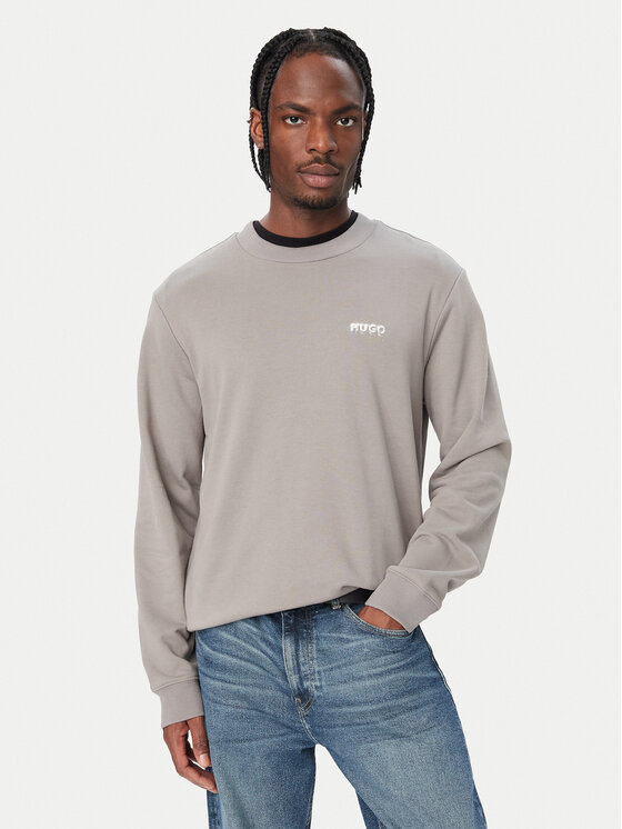 HUGO HUGO Bluza Nodacrew 50572390 Szary Regular Fit