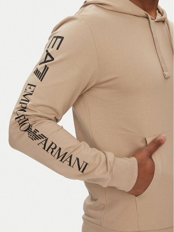 EA7 Emporio Armani EA7 Emporio Armani Суитшърт 7M000569 AF13512 M1013 Бежов Regular Fit
