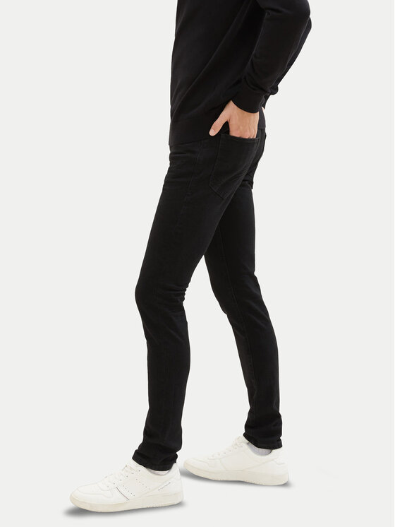 Tom Tailor Tom Tailor Jeansy Troy 1021160 Czarny Slim Fit