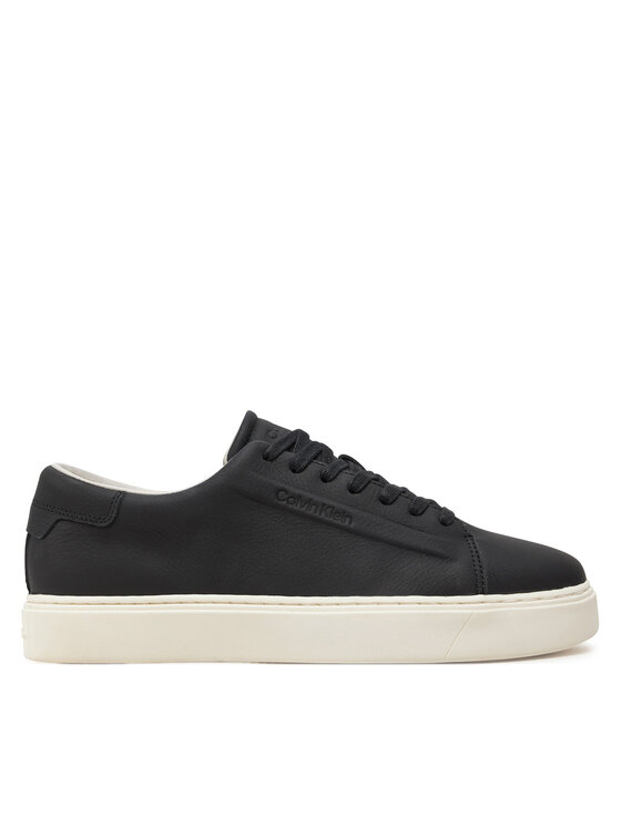 Calvin Klein Superge Low Top Lace Up Lth HM0HM01516 Črna