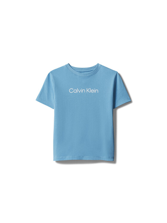 Calvin Klein Jeans Calvin Klein Jeans Тишърт Inst Logo LV1CKSJA29 Син Regular Fit