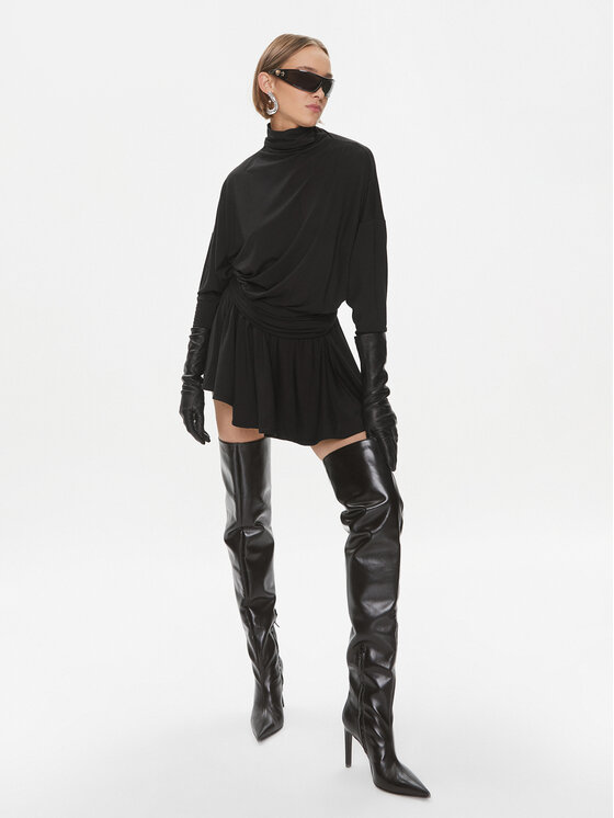 PINKO Pinko Hétköznapi ruha Atom 102193 A1DE Fekete Regular Fit