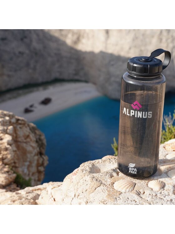 Alpinus Alpinus Butelka na wodę Nuolja Czarny