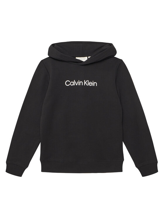 Calvin Klein Jeans Bluza IU0IU00679 D Czarny Relaxed Fit