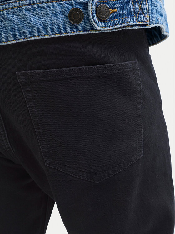 Jack & Jones Jack & Jones Jeans hlače Chris Classic 12287740 Črna Relaxed Fit