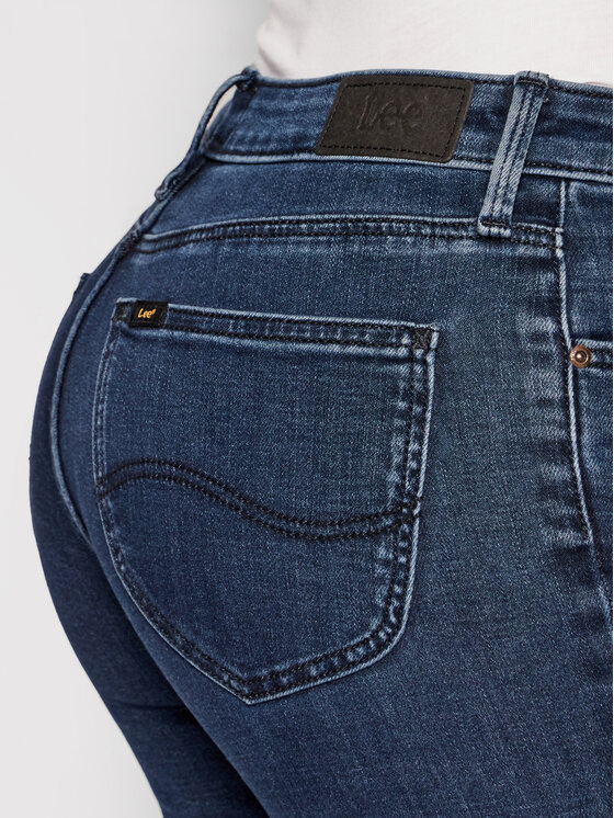 Lee Lee Jeans Scarlett L526PHWV 112111804 Blu scuro Skinny Fit