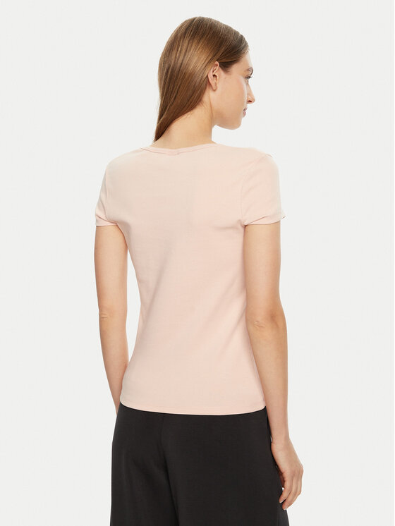 Guess Guess Tričko V4BI16 KCIV1 Ružová Regular Fit