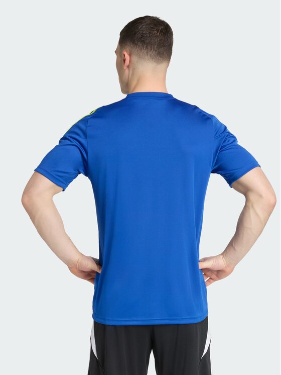 adidas adidas Koszulka techniczna Messi Błękitny Slim Fit