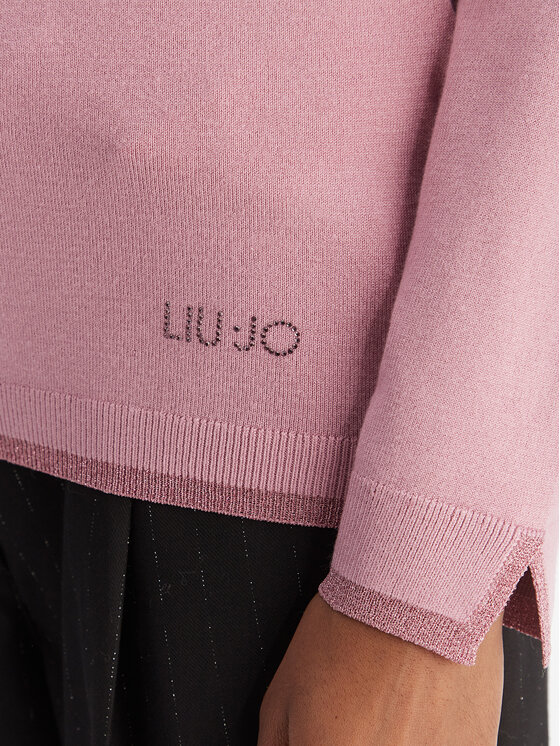 Liu Jo Liu Jo Поло MF5229 MS49I Розов Regular Fit