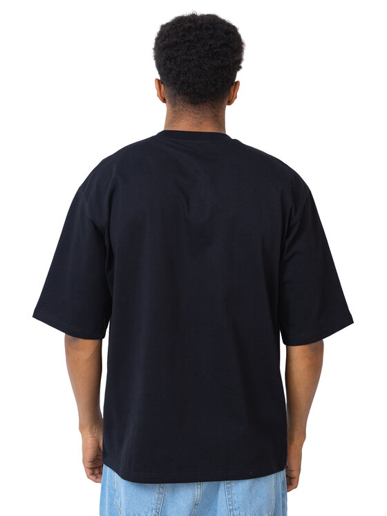 Mercur Mercur T-Shirt Angels Czarny Comfortable Fit