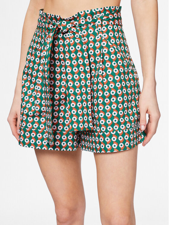 MAX&Co. Bavlnené šortky Oporto 71410123 Zelená Regular Fit