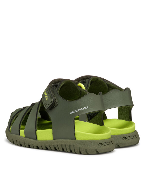 Geox Geox Sandály B Sandal Fusbetto B556AA 000BC C3016 Zelená