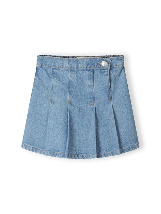 Spódnica jeansowa, rozmiar 122/128, Niebieski, 20skirt40
