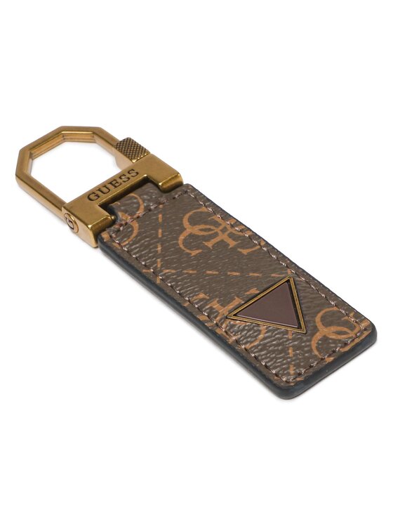 Guess Guess Sada peňaženka a kľúčenka Gift Box GFBOXM P3301 Hnedá