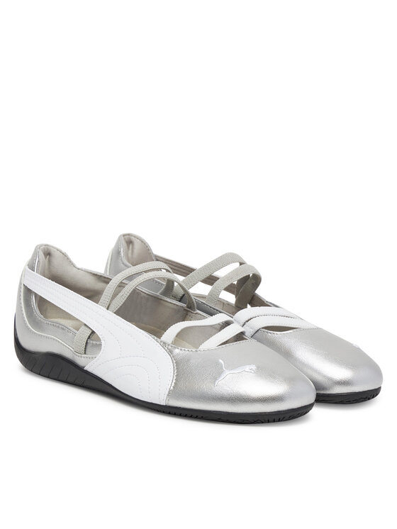 Puma Puma Μπαλαρίνες Speedcat Ballet Metallic Wns 401581 01 Ασημί