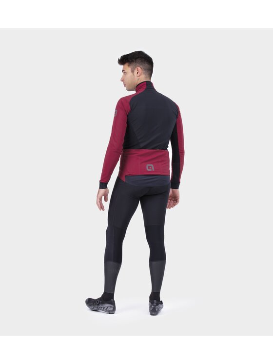 Alé Cycling Alé Cycling Kurtka softshell R-EV1 Future Warm Bordowy Regular Fit
