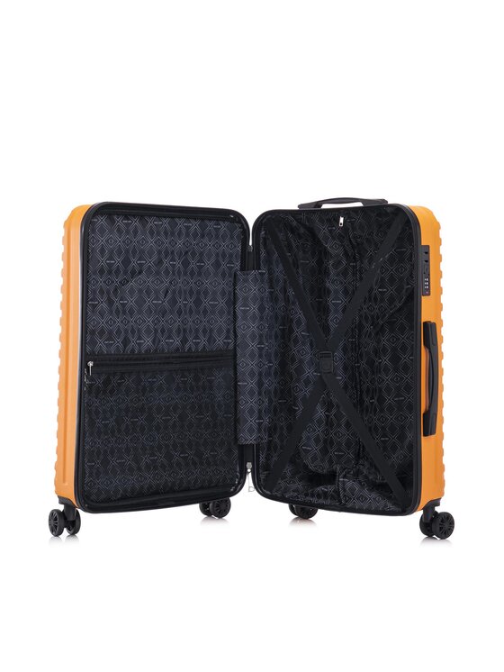 Semi Line Semi Line Mittlerer Koffer T5863-2 Orange