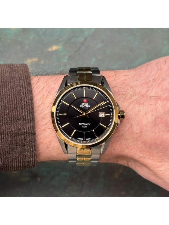 Swiss Military by Chrono Swiss Military by Chrono Hodinky SMA34085.05 Strieborná