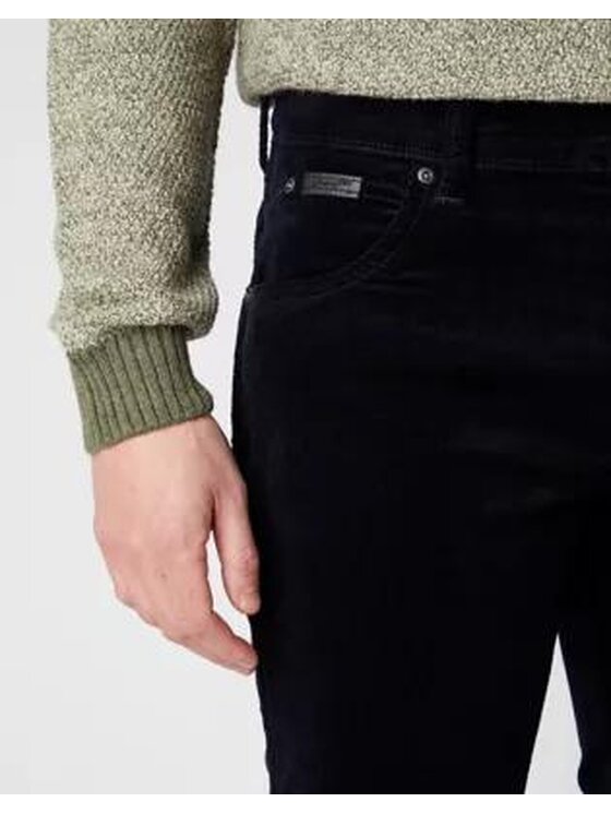 Wrangler Wrangler Pantaloni di tessuto TEXAS SLIM Blu Slim Fit