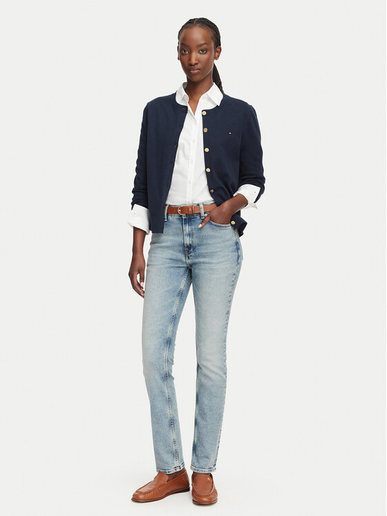Tommy Hilfiger Tommy Hilfiger Jeansy New Doreen WW0WW49968 Modrá Slim Fit