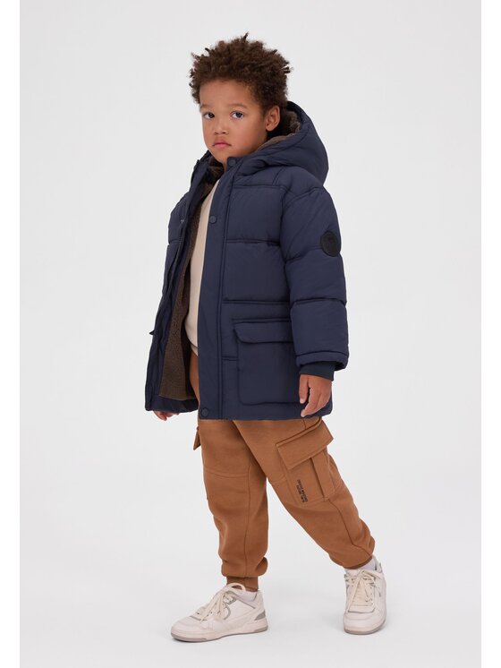 minoti minoti Kurtka zimowa 33COAT205 Granatowy Regular Fit