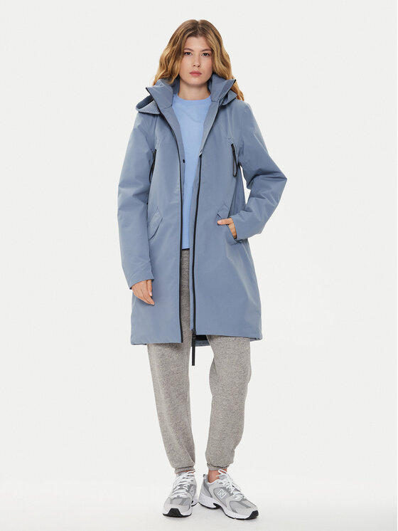 Didriksons Didriksons Parka Bente Wns Parka 504921 Niebieski Regular Fit