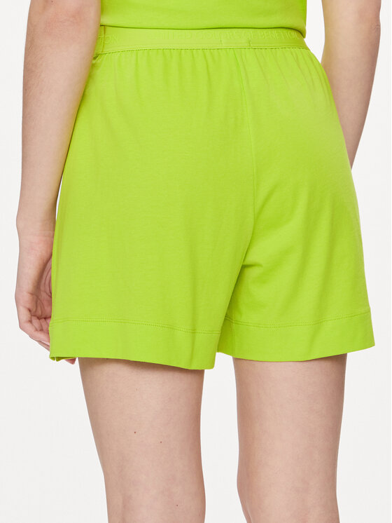 United Colors Of Benetton United Colors Of Benetton Pyjamashorts 30963900F Grün Regular Fit