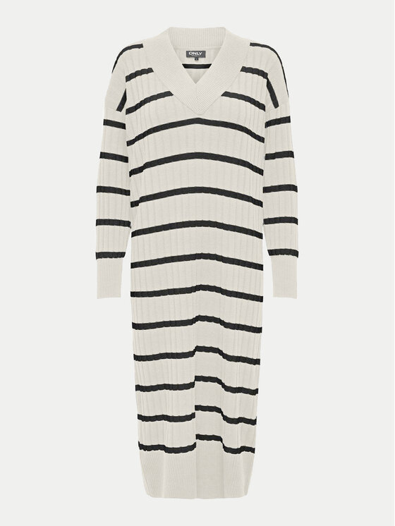 ONLY ONLY Džemper haljina New Tessa 15236372 Bež Relaxed Fit