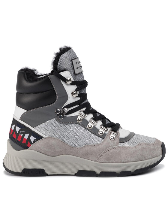 Tommy Hilfiger Sneakersy Tommy Sparkle Sporty Boot FW0FW04635 ed