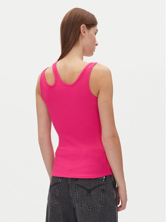 HUGO HUGO Marškinėliai Datruss 50537044 Rožinė Slim Fit