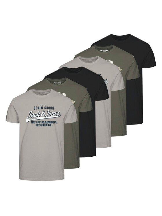 Jack & Jones Jack & Jones T-Shirt 25262 Kolorowy Comfort Fit