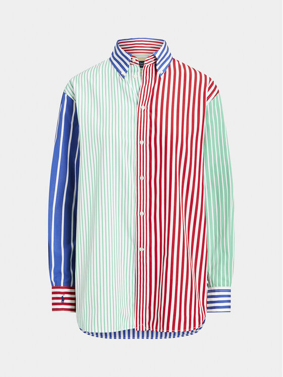 Polo Ralph Lauren Polo Ralph Lauren Πουκάμισο Ls Fn Lgh St 211925462001 Έγχρωμο Regular Fit