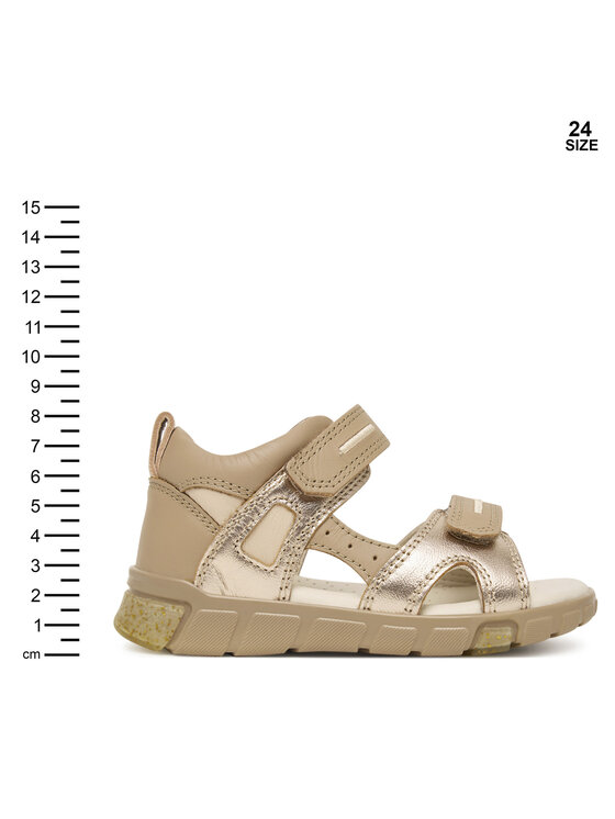 ECCO ECCO Sandály Mini Stride 76114161631 Hnědá