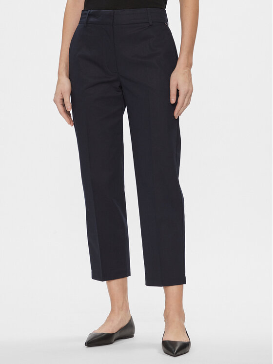 Tommy Hilfiger Tommy Hilfiger Chinos WW0WW40504 Dunkelblau Regular Fit